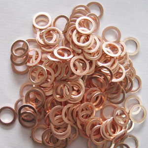 Junta de Cobre de Alta Calidad OEM, Tamaño Personalizado de 22 mm, Arandela de Sellado de Cobre Sólido - Product Image 4