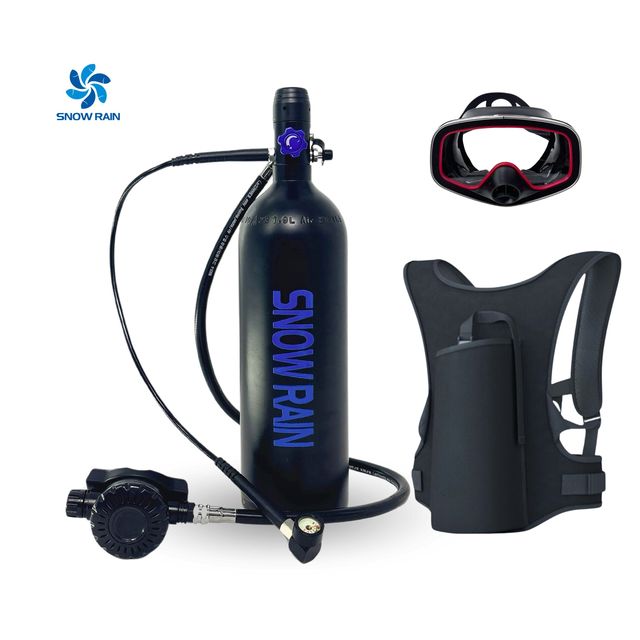 High Quality Mini Scuba Diving Tank 2L DOT Scuba Diving Sets Customizable Portable Scuba Diving Tank
