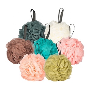 Bông tắm mềm mại thân thiện với môi trường 50G làm từ chất liệu RPET, tẩy tế bào chết, rửa sạch cơ thể, dạng lưới, dạng bông tắm - Product Image 6