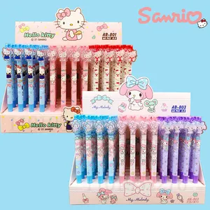 New 60pcs sanrios Gel Pens Kawaii kt cat My Melody Student Office Signature Neutral Pen School Supplies Stationery Wholesale