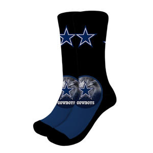 جوارب رياضية مضادة للاحتكاك ومزيلة للعرق ومضادة للبكتيريا بتصميم ثلاثي الأبعاد لكأس العالم، مخصصة لكرة القدم وكرة السلة - Product Image 3