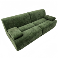 Canapé modulaire en cuir véritable de style nordique moderne pour salon, vente en gros en Chine, garantie de 3 ans, utilisation hôtelière, Biaoguan YS036