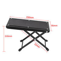 Repose-pieds pour guitare et ukulélé PJ203, accessoire d'instrument de musique