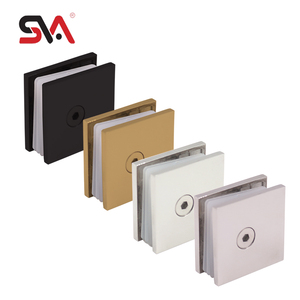 Hiện đại CRL Khung kính sửa chữa Bảng điều khiển Clip tường để kính màn hình kẹp tắm 0 độ treo tường thép không gỉ cửa kính kẹp - Product Image 1