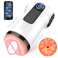 Jouets sexuels pour hommes, masturbateurs automatiques à succion, masturbation masculine portable, gobelet de masturbation masculin commandé par la voix, Juguetes Sexuales