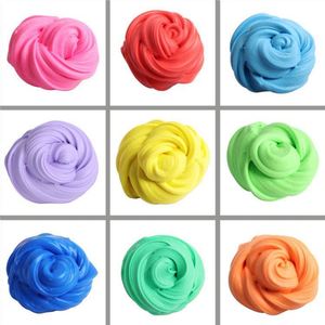 Trending Kids Toy <b>Set</b> Crystal Fluffy Anti-Stress DIY Soft Puff Slime Colourful <b>Clay</b> Playdough Kit Plastic - Product Image 3