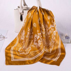 Custom <b>Silk</b> <b>Scarf</b> with Your Design Printed in Vivid Colors for Unique Personal or Brand Expression - Product Image 3