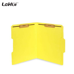 Durable 2 Prongs Assorted Colors <strong>Fastener</strong> 50 Pack 1/3 Cut Reinforced <strong>Tab</strong> Pressboard Paper <strong>File</strong> <strong>Folder</strong> - Product Image 2