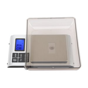 مقياس مطبخ إلكتروني رقمي محمول عالي الدقة g/1 ، وزن ميزان وزن الطعام مع مصدر طاقة البطارية - Product Image 4