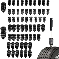 Kit de réparation de pneus sans chambre à air pour voiture et moto, avec vis, clous et patchs pour réparation de crevaison
