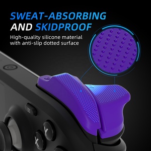 Playvital LR เครื่องเพิ่มปุ่มไหล่สีม่วงชุดทริกเกอร์ตัวขยายทริกเกอร์สำหรับโต๊ะอบไอน้ำ LCD & OLED - Product Image 3