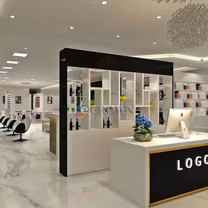 Shop showcase Islam Shop showcase <strong>Pl</strong> Shop showcase Irregular Shelf Hot Counter Hairdressing Salon Shop OEM - Product Image 2