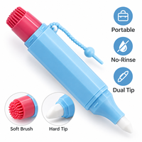 Stylo Détachant Instantané Portable OEM & ODM – Nettoyant d'Urgence 2-en-1 pour Vêtements, Élimine les Taches d'Huile, d'Encre et de Café