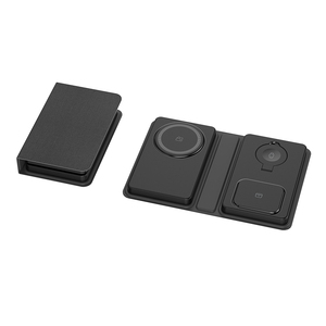 Batterie externe magnétique 10000mAh, chargeur portable sans fil 3-en-1, charge rapide pour <span class=keywords><strong>iPhone</strong></span>, <span class=keywords><strong>Apple</strong></span> Watch et <span class=keywords><strong>EarPods</strong></span> - Product Image 1
