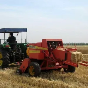 Empacadora de heno cuadrada, fabricante de Mini Tractor montado, máquina empacadora de heno cuadrada en venta