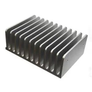 Best selling CNC aluminum billet PC fan Heat Sink water cooling heat sink OEM factory supplier