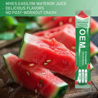Aeglewell OEM/ODM Poudre d'électrolytes saveur pastèque en sachets individuels - Mélange d'hydratation rapide pour l'entraînement et les voyages