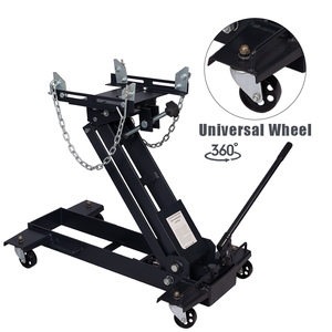 رافعة هيدروليكية فولاذية 1 طن في موضع منخفض مع مقابض وسلاسل أدوات مركبة لرفع السيارة رافعة 1 طن رافعة نقل - Product Image 4