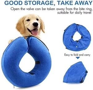 Multifunción suave cómodo gato recuperación protectora inflable mascota E-<span class=keywords><strong>Collar</strong></span> isabelino PVC protector perro <span class=keywords><strong>Collar</strong></span> - Product Image 2