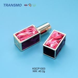 Tubes à lèvres vides avec capuchon, emballage pour baume à lèvres, tubes carrés pour rouge à lèvres, tubes en plastique - Product Image 6