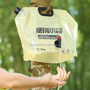Customised Design Large Capacity Water Bag Outdoor Portable Folding Camping Hiking Tap Storage Spout Bag - Product Image 1
