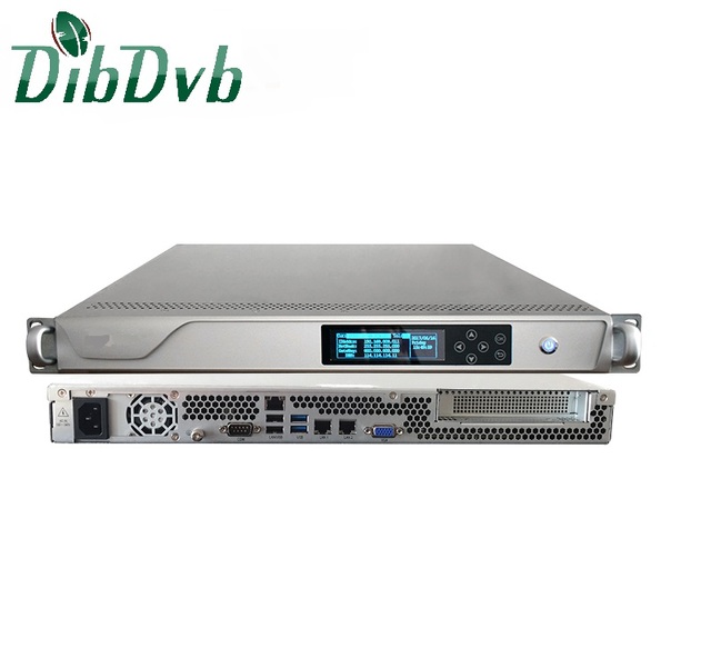 Live Streaming Device with 25 Channels iptv Transcoder to Terrestrial Satellite Cable OTT Networks
