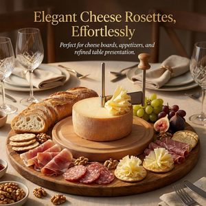 Rouleau à fromage en bois avec lame tranchante pour Tête <span class=keywords><strong>de</strong></span> Moine, chocolateries, cafés et usage domestique - Product Image 5