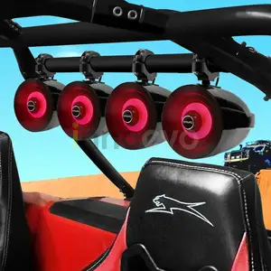 Alle in een 4ch 5inch RGB versterkte luidspreker voor motorfiets UTV ATV marine ect