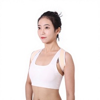 Attelle de correction de posture pour épaule en tissu souple et respirant, réglable en forme de 8, pour hommes et femmes, pour la fixation des fractures de la clavicule