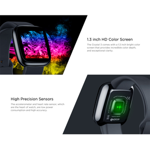 Reloj Inteligente Zeblaze Crystal 3, Modelo 2022, con Monitor de Ritmo Cardíaco, Múltiples Modos Deportivos, Resistente al Agua, Mayor Duración de la Batería, GPS, para Android/iOS - Product Image 2