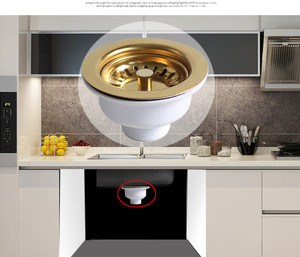 Bồn Rửa Nhà Bếp chất thải <span class=keywords><strong>drainer</strong></span> bồn rửa chén chất thải <span class=keywords><strong>drainer</strong></span> - Product Image 5