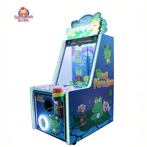 Frog <span class=keywords><strong>Paradise</strong></span> Whack <span class=keywords><strong>a</strong></span> Frog, jeu d'arcade à monnayeur pour enfants, jeu de frappe au marteau avec récompense par <span class=keywords><strong>ticket</strong></span>, pour aire de jeux - Product Image 3