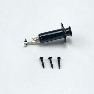 Messing Metaal 6.35 Uitgang Ingang EQ Stand Type Jack Plug Socket voor Akoestische Elektrische Gitaar Muziekinstrument Accessoires - Product Image 6
