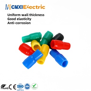 Connecteurs <span class=keywords><strong>à</strong></span> <span class=keywords><strong>sertir</strong></span> CNXI série V, diverses couleurs, embouts de câbles <span class=keywords><strong>électrique</strong></span>s, manchons isolés souples en PVC, divers types de bornes de raccordement - Product Image 1