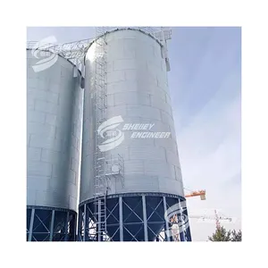 Small wheat grain storage silos for 3 ton capacity