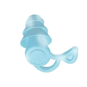 Mềm mại thân thiện với da giá rẻ tiếng ồn hủy bỏ bảo vệ đặc biệt Silicone nút tai cho ngủ và học tập