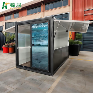 Contenitore personalizzato Coffee Shop Mobile Multi-funzionale Cafe Design per le aree panoramiche strade commerciali <span class=keywords><strong>casa</strong></span> contenitore portatile - Product Image 1