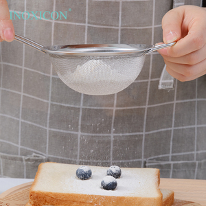 Passoire à farine en acier inoxydable pour <span class=keywords><strong>cuisine</strong></span>, <span class=keywords><strong>tamis</strong></span> à thé fin, filtre à huile en maille métallique, durable, multifonctionnel, pour usage domestique - Product Image 5