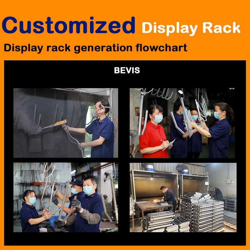 Apache Customized Wooden Floor Display Stand Display Rack for Store Retail Shop Display — view 6