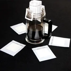 Sachets en papier filtre écologique, pour pendre au café, 1 pièce