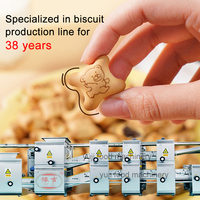 Machine d'impression de biscuits Yuji Machines à biscuits en forme d'ours Machine d'impression de biscuits Ligne de production entièrement automatique