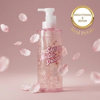 DIBYA Gel Douche Hydratant Éclaircissant aux Pétales de Sakura Marque Privée Qualité Salon Essence Florale Naturelle 1000ml