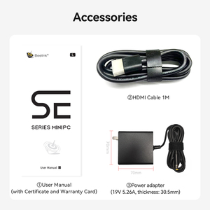 OEM ODM Beelink Ser9 H255 Ryzen 7 <span class=keywords><strong>CPU</strong></span> Radeon GPU 32Gb RAM 1Tb SSD MIni <span class=keywords><strong>PC</strong></span> para estudiantes de Juegos de oficina - Product Image 6