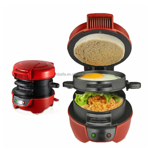Aifa mini xách tay ăn sáng Burger nướng bánh hamburger <span class=keywords><strong>Maker</strong></span> Máy ăn sáng Sandwich Press <span class=keywords><strong>Maker</strong></span> - Product Image 1