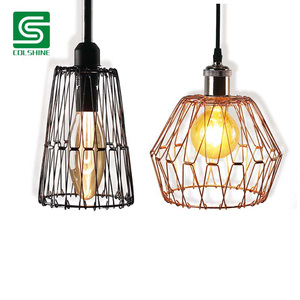 Industrial Vintage Foldable Iron Lamp Shade Rustic Metal Pendant <strong>Light</strong> <strong>Cover</strong> for Farmhouse <strong>Loft</strong> Decor - Product Image 1