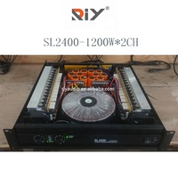 Amplificateur de puissance professionnel SL2400, amplificateur DJ 2 canaux, équipement sonore, amplificateur haute puissance 600/800/1000/1200W