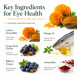 Suplemento para la Visión <span class=keywords><strong>de</strong></span> Mascotas Mayores, Cápsulas Botánicas para la Salud Ocular <span class=keywords><strong>de</strong></span> Perros y Gatos, Defensa Antioxidante Natural para el Bienestar - Product Image 3