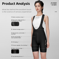 WEST BIKING-Cuissard de cyclisme respirant coupe ajustée et antidérapant pour femme, cuissard réfléchissant à séchage rapide avec coussinet en gel haute densité