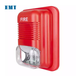 Còi báo cháy 12V/24V có đèn <span class=keywords><strong>strobe</strong></span>, loa báo động khẩn cấp, còi điện tử an ninh, báo cháy - Product Image 3