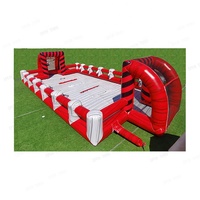 Terrain de jeu de football gonflable en PVC pour bébé, table de baby-foot, terrain de jeu de football, vente